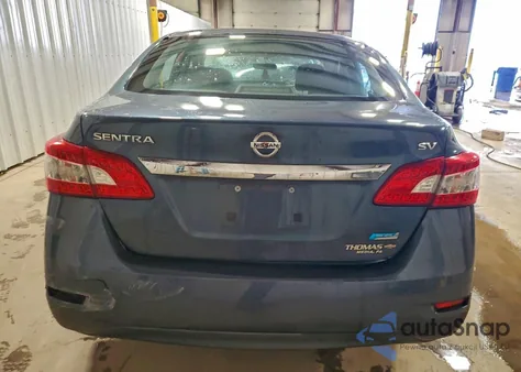 2014 Nissan Sentra S из США, поврежденный, VIN 3N1AB7AP6EY235098
